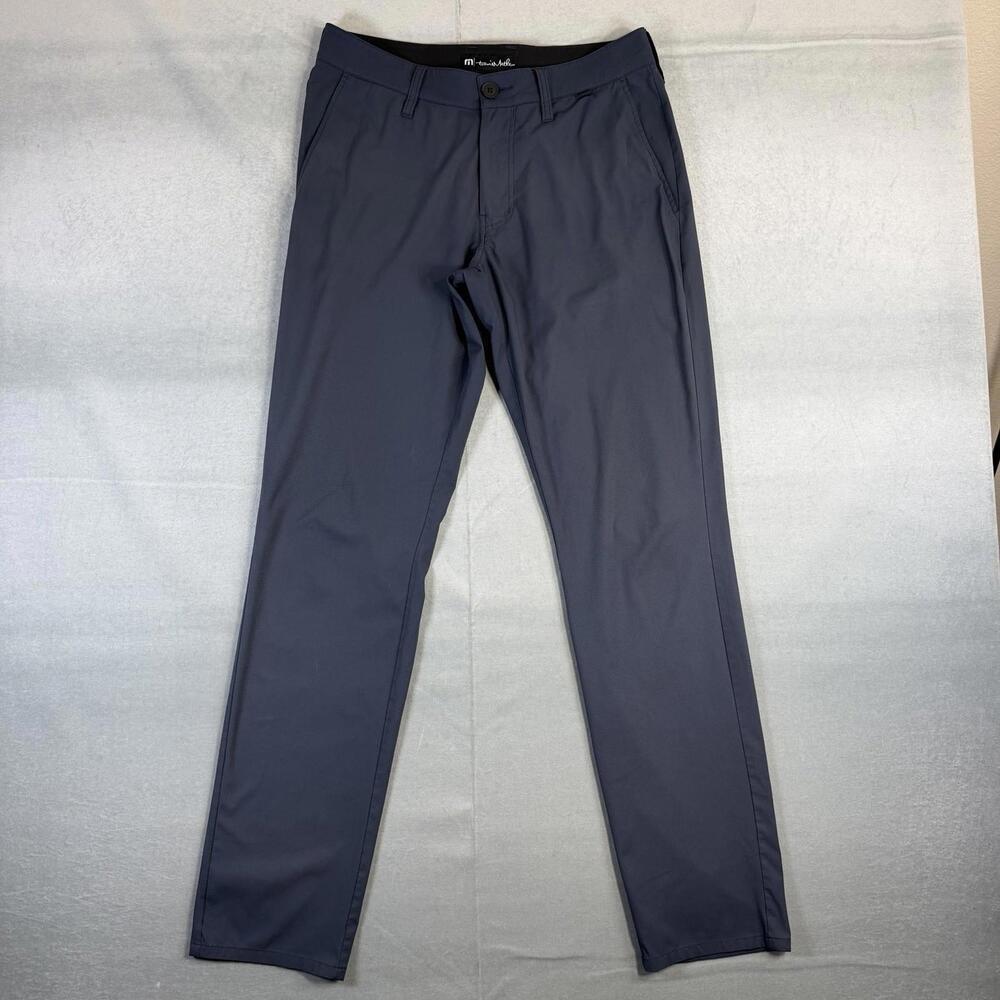 Travis Mathew Golf Pants Men 30 Navy Open To Close Lightweight Performance